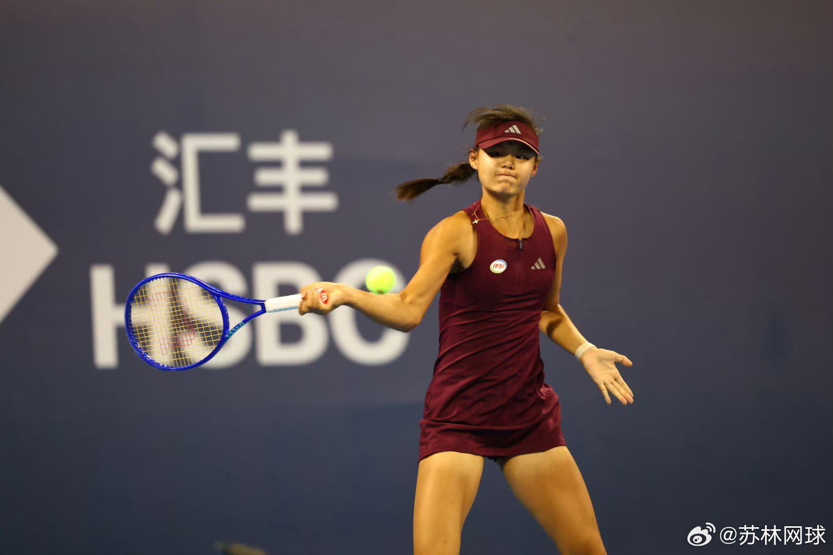 WTA250广州女单正赛第二轮🇨🇳孙心然6-3/4-6/7-6(3)🇺🇿