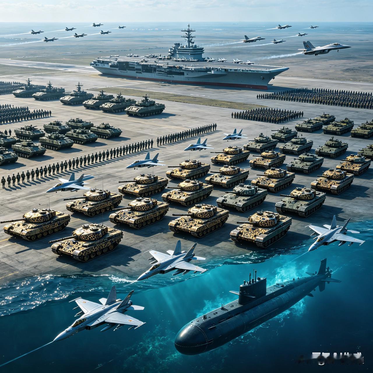 德国军事什么时候能抗衡美俄？

结论放在最前：德国军事几乎不可能在未来几十年内崛