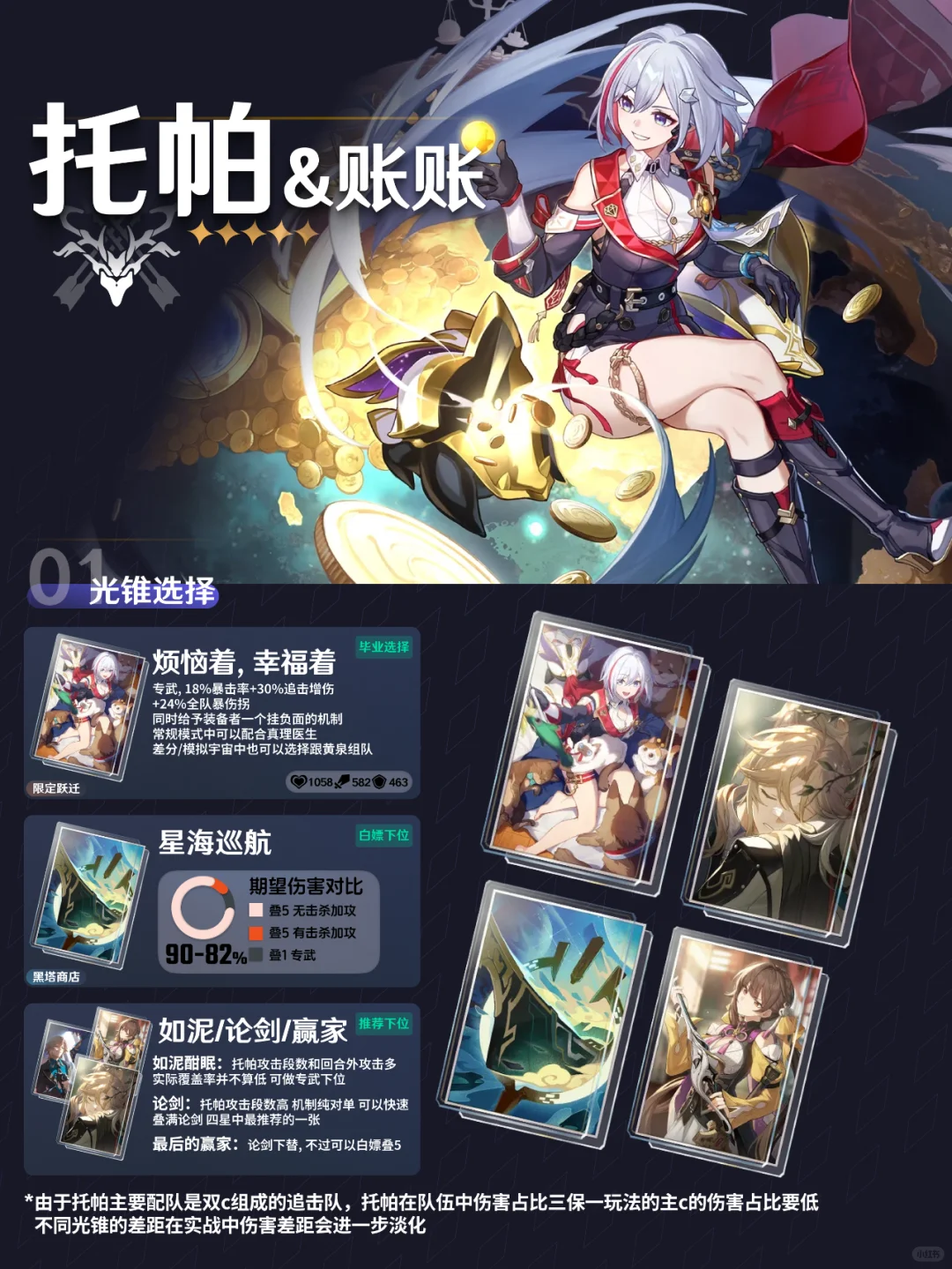 『托帕』复刻培养攻略丨逆袭最成功的老角色