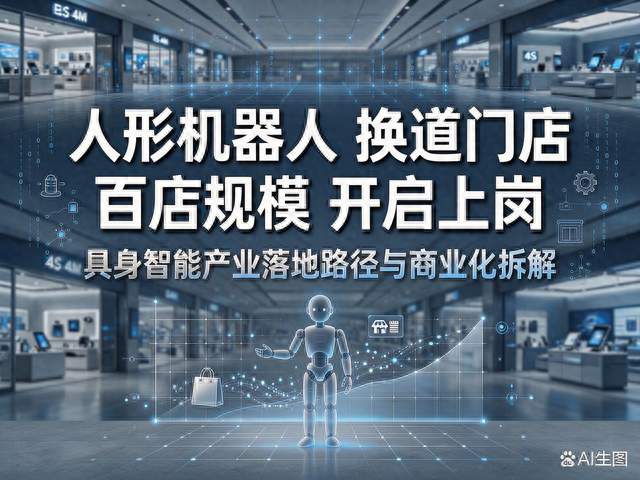 从家庭到门店：人形机器人换了一条更短的跑道
