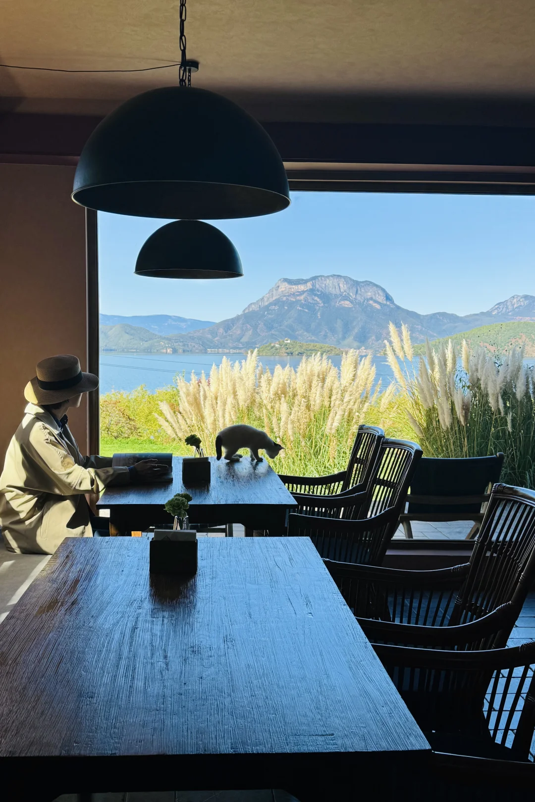 反向旅行…秋冬的泸沽湖真的就是人间理想‼️