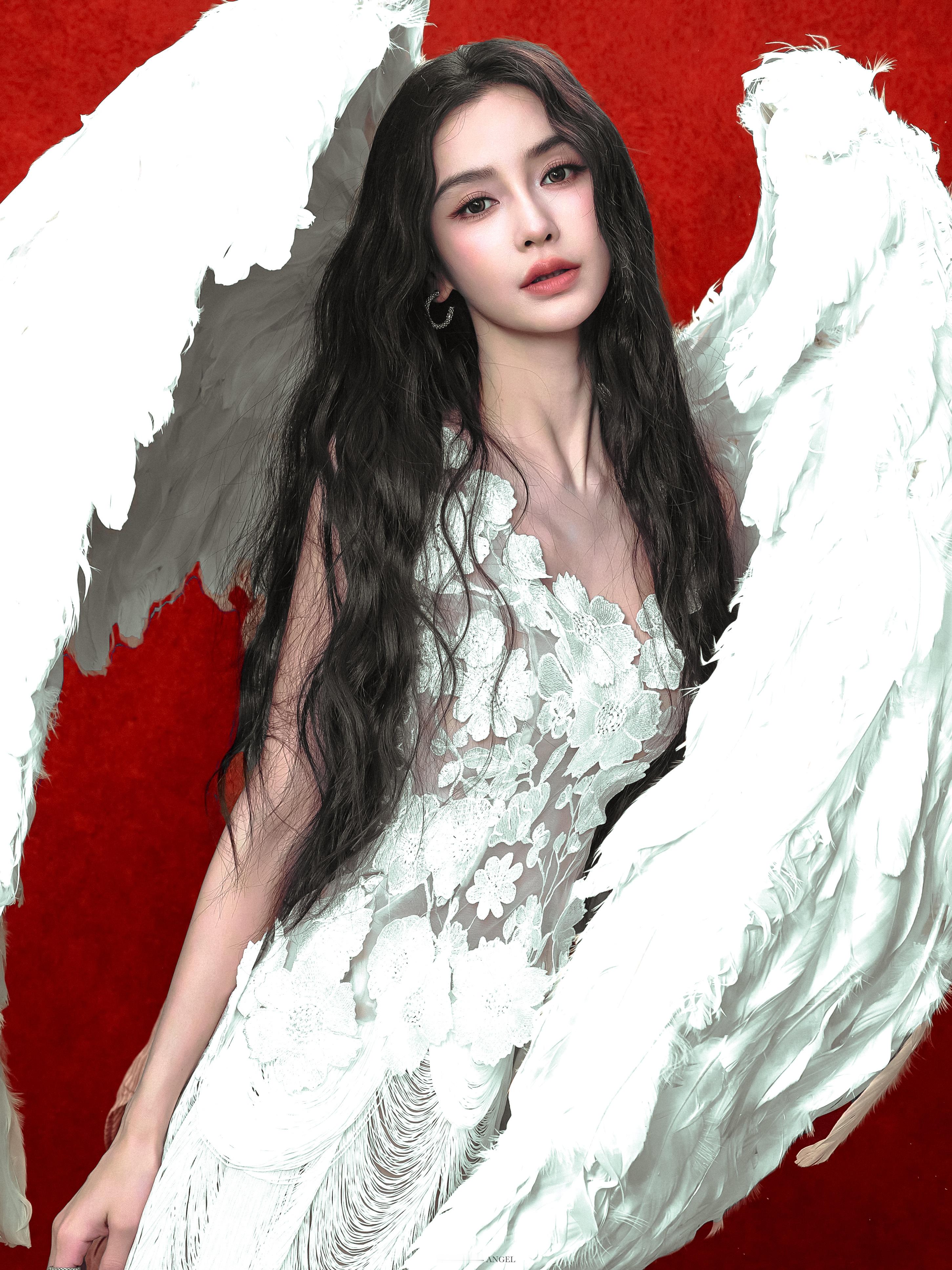 红蜻蜓 · 杨颖Angelababy🤍🪽 鬼魅美人❤️🔥好想看这个ange