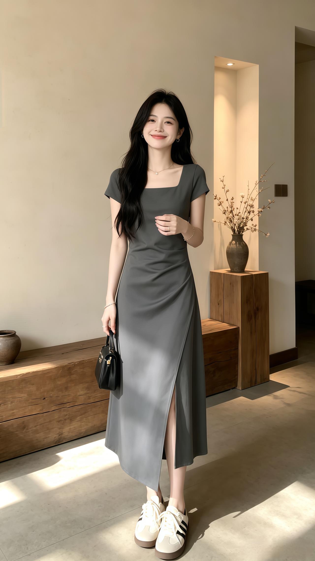 显瘦又高级的连衣裙 设计感连衣裙 连衣裙ootd穿搭 好看又显身材的连衣裙 穿搭