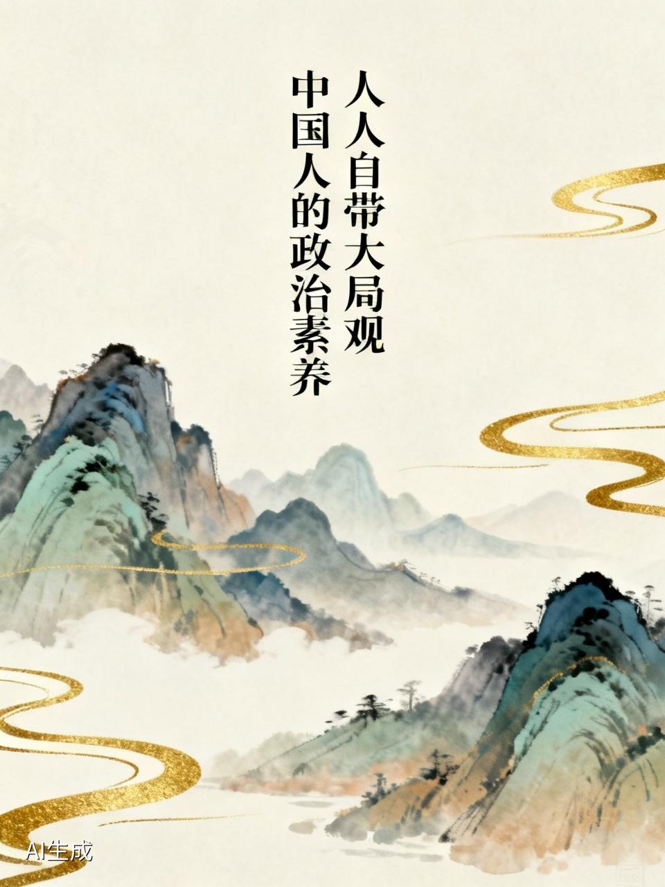 人人自带大局观，刻在骨子里的战略思维，中国人的政治素养真的独一档
 
不知道大家