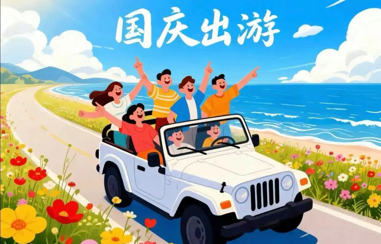 国庆首日高速车流量或达7100万辆7100万辆，导航红得发紫。免费是福利，堵车是