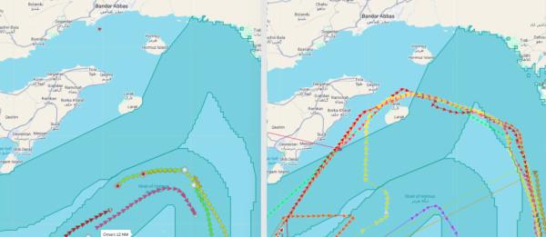 接下来的三天到一周，波斯湾与霍尔木兹海峡将上演胜利大逃亡！
憋在湾里一个月的轮船
