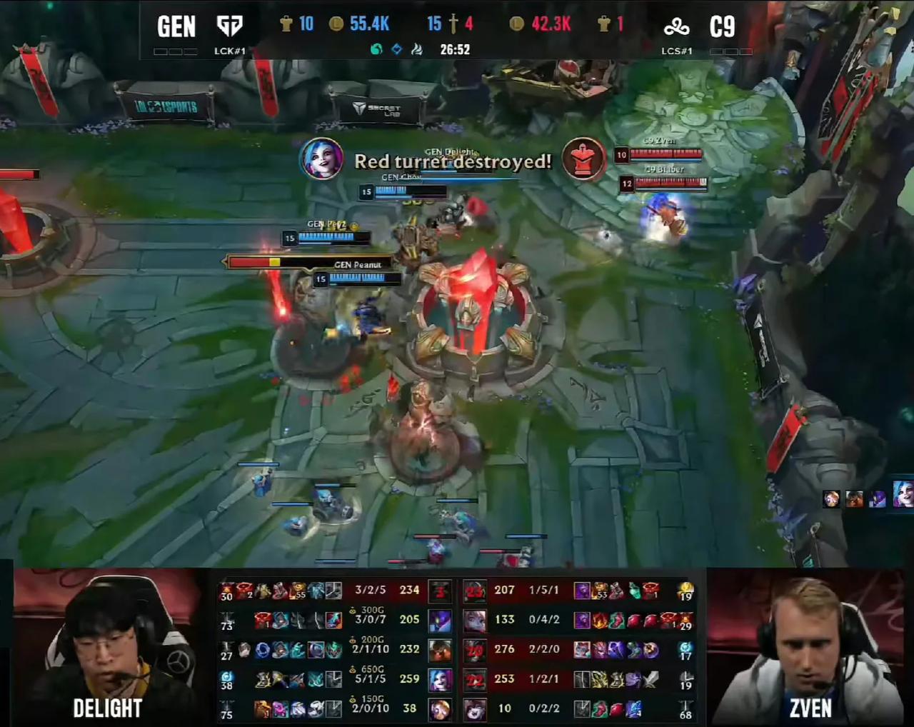 管泽元和975解说搭档太好了，一个激情四射带氛围，一个冷静分析理中客，在外挂一个