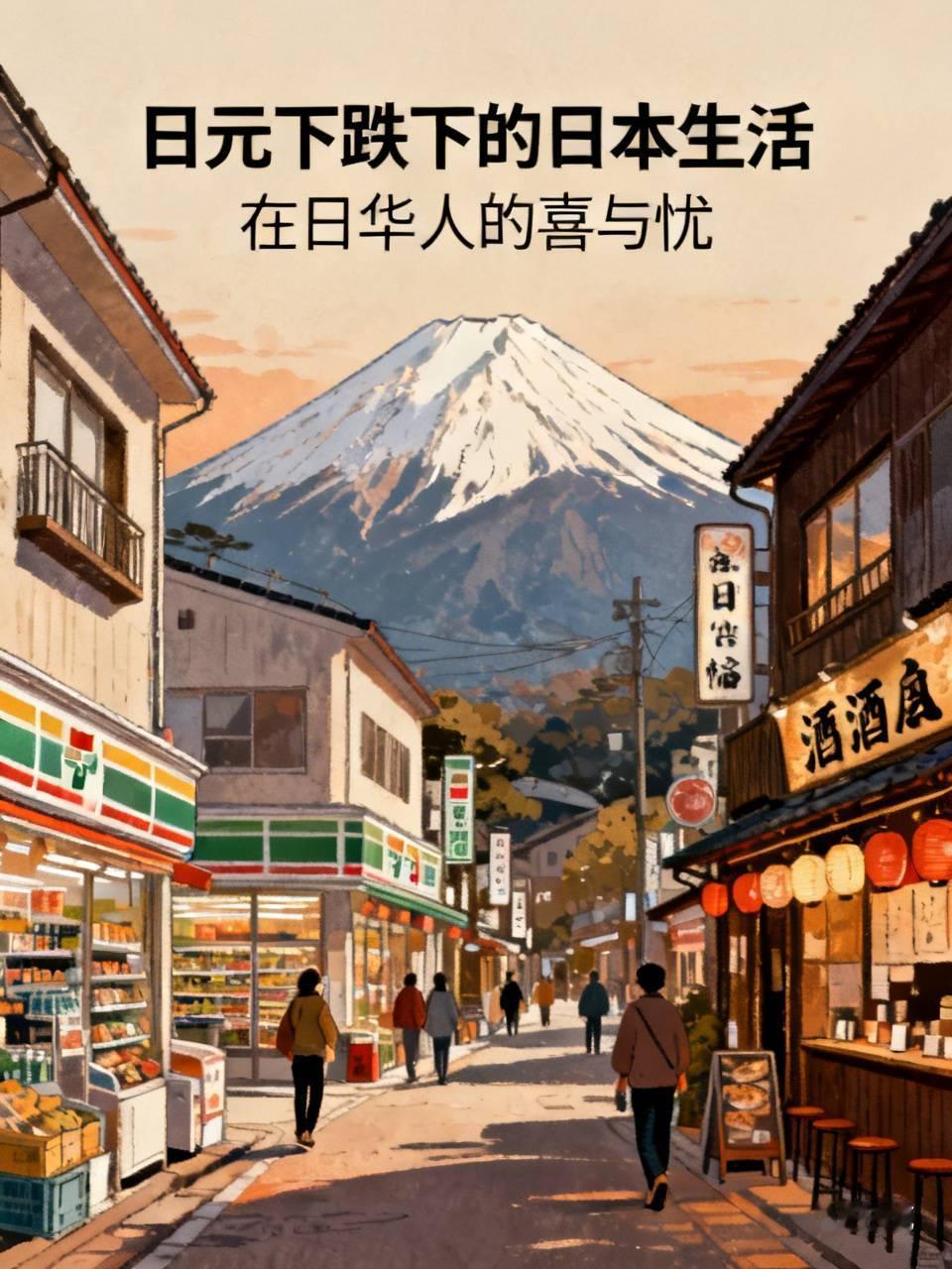 日元不断下跌，在日本生活真是几家欢喜几家愁。对于日本人来说影响不算大，工资和消费