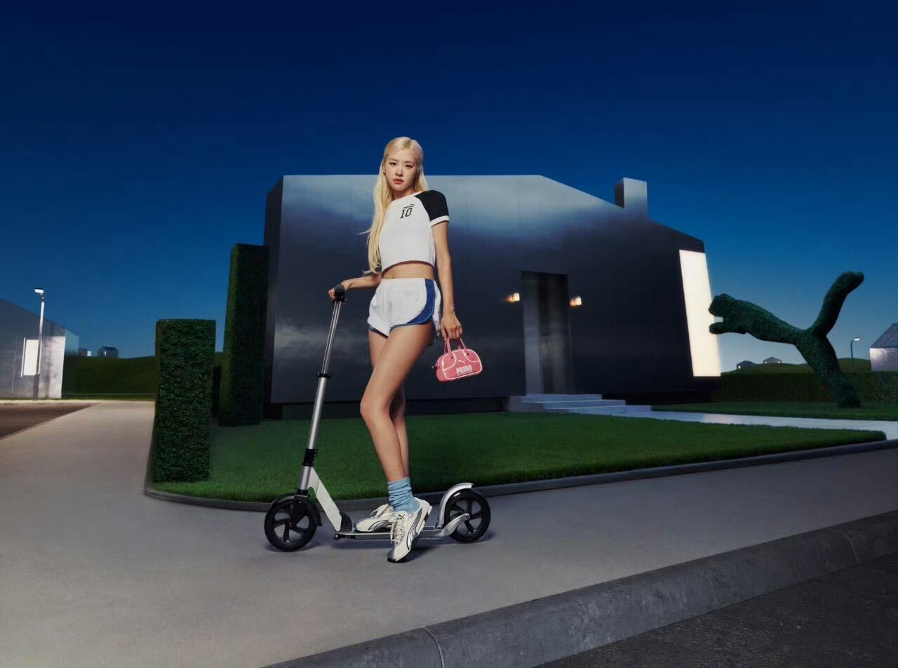 ROSÉ X Puma H-Street全新系列广告造型🤍哇高级感拉满！！！！