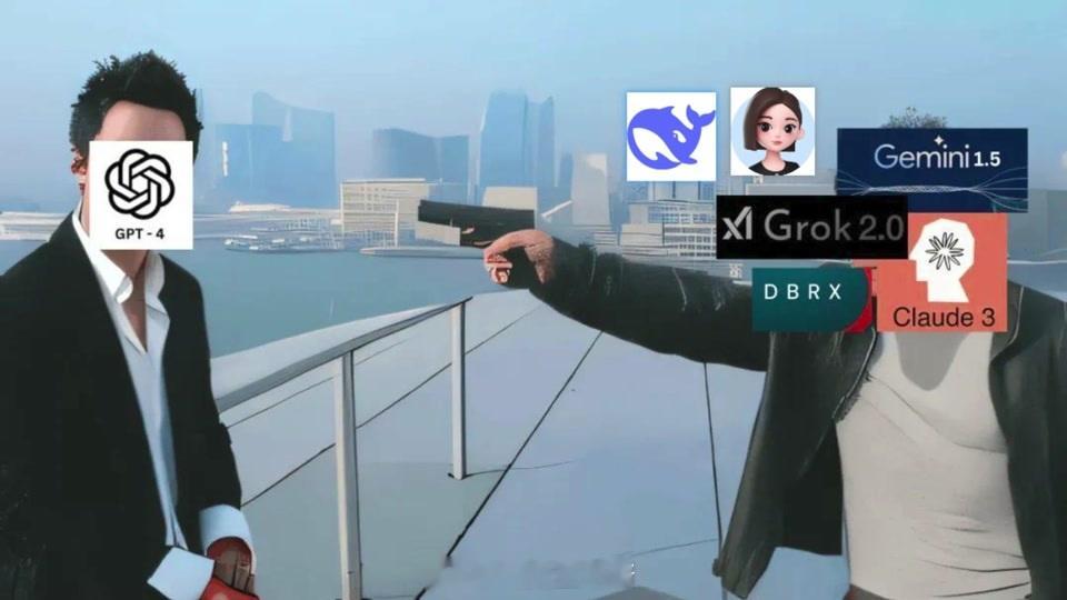 DeepSeek一夜掀翻美股 都在对标ChatGPT，没想到超越它的是中国的De