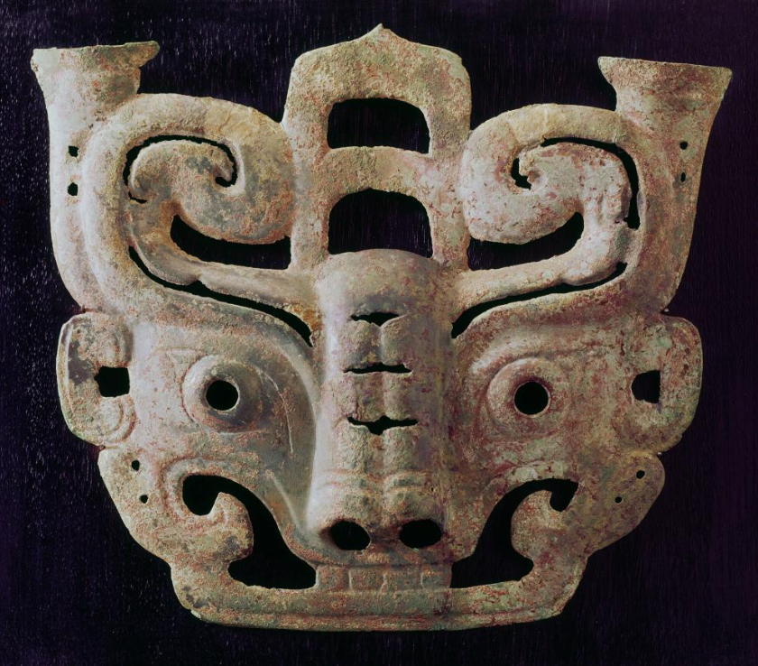 每天一件青铜器 西雅图亚洲艺术馆收藏的西周兽面饰件 