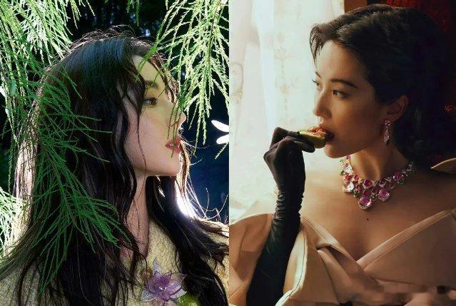同月出刊，刘亦菲和迪丽热巴谁状态更好
