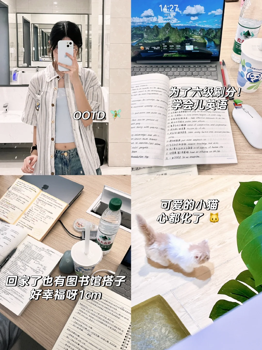 医学生暑假 |我听见日子翻页的声音🫧