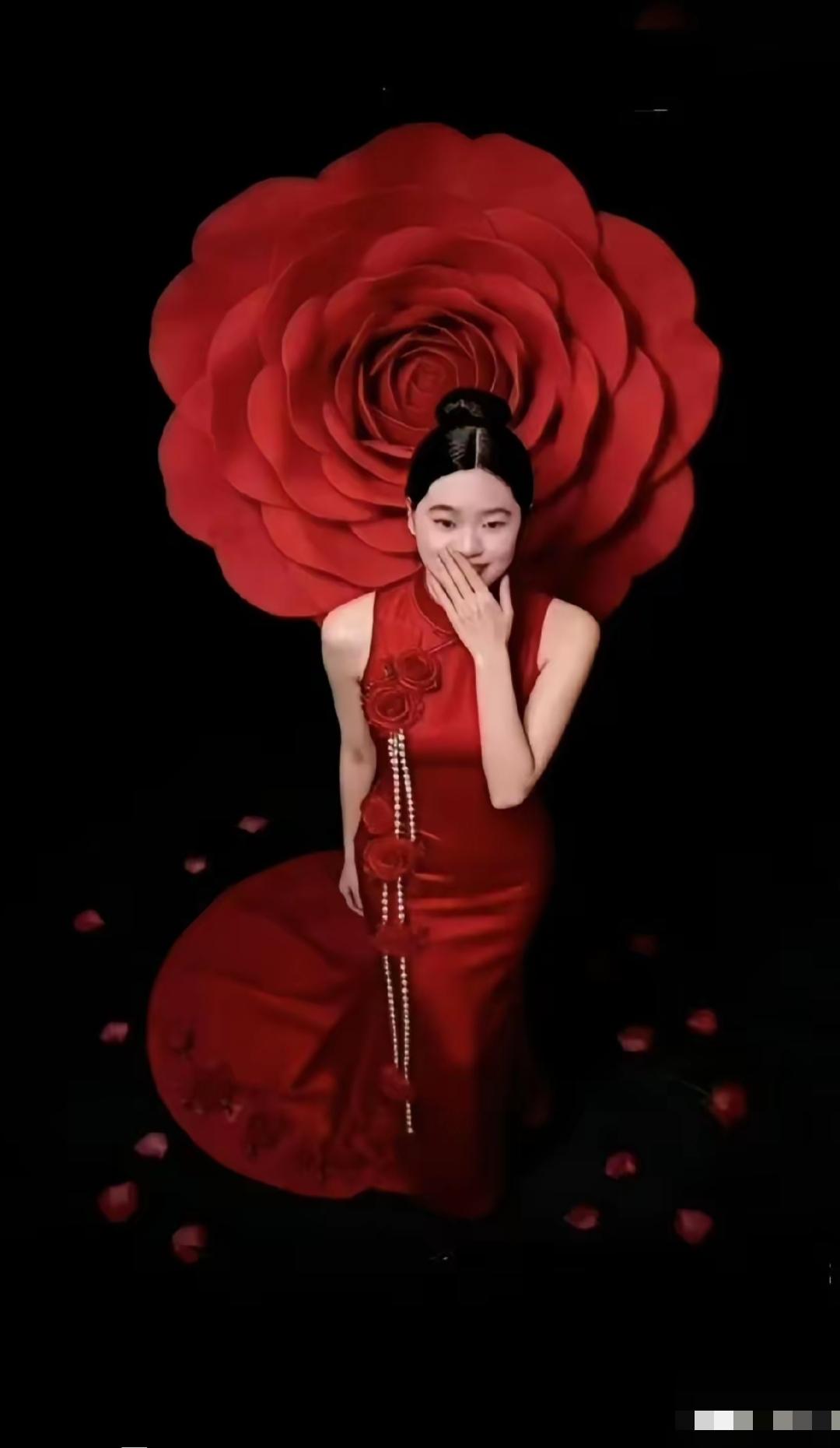 全红婵不愧是跳水天才，拍的照片都气场全开！大家觉得像她吗？

现在技术越来越发达