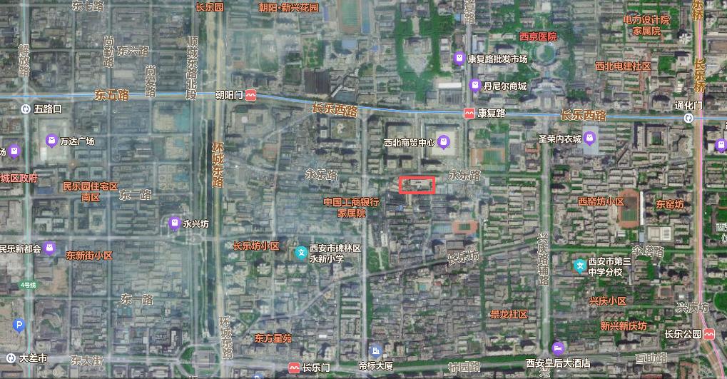 快讯！日前，西安土地招拍挂市场推出新城区康复路板块1宗商业用地，紧邻西北商贸中心