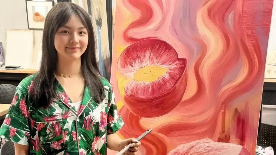 王诗龄一幅油画拍出145万高价？
你没听错，上百万了。
这幅画还进了卢浮宫进行巡