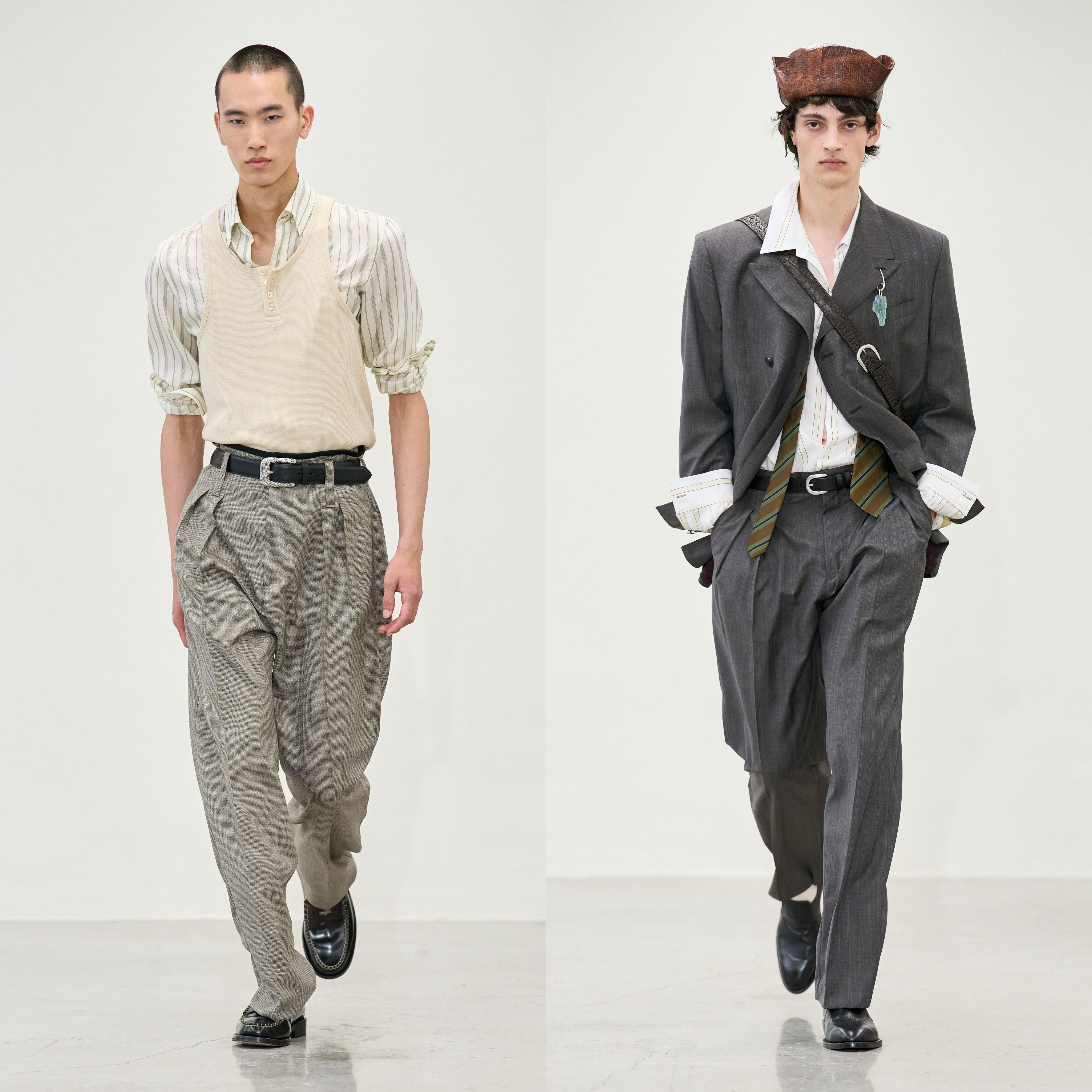 米兰男装周男装周 Paul Smith 2027春夏男装系列~男装的终点就是西装