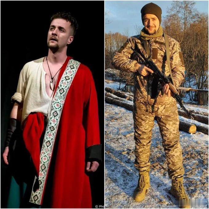 31岁的乌克兰演员费德楚克，2026年1月22日在顿涅茨克共和国境内被俄军打死。