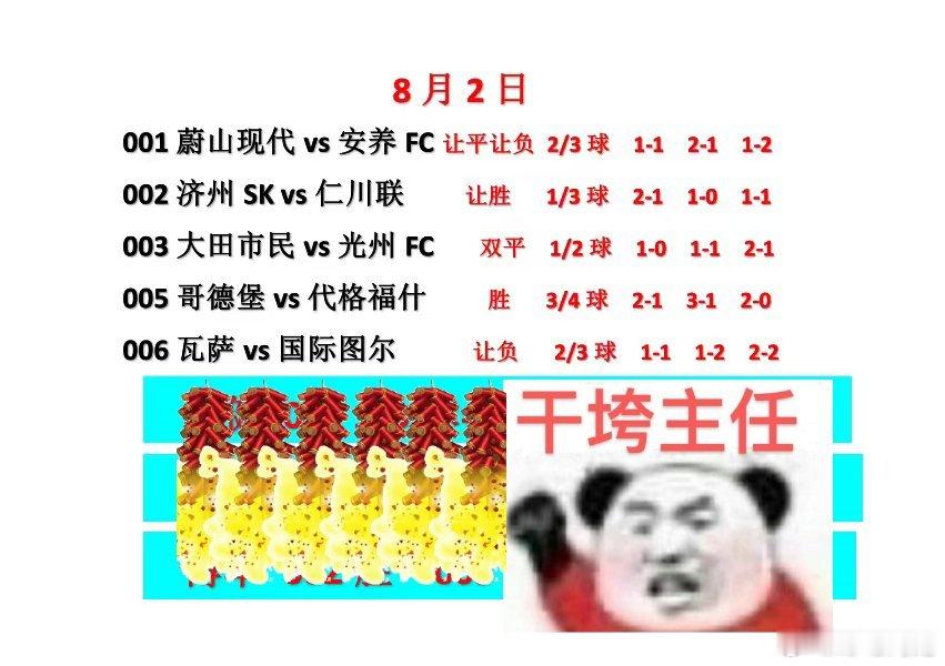8.2今日韩k联瑞典超和芬超早场看法，稳定红单输出中。瑞典超韩k联芬超今日足球哥