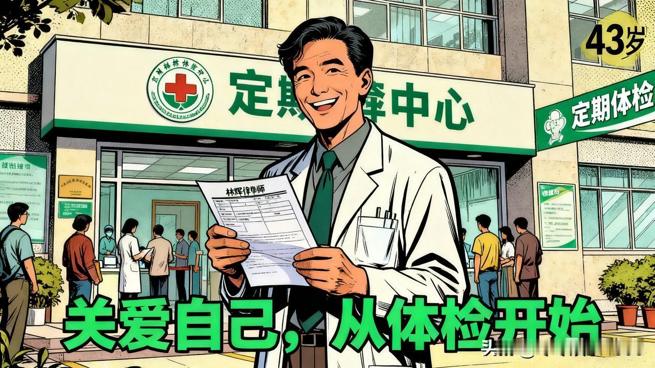 武汉一小区内，43 岁的林辉律师，不抽烟、不喝酒、不应酬，生活习惯堪称健康典范。