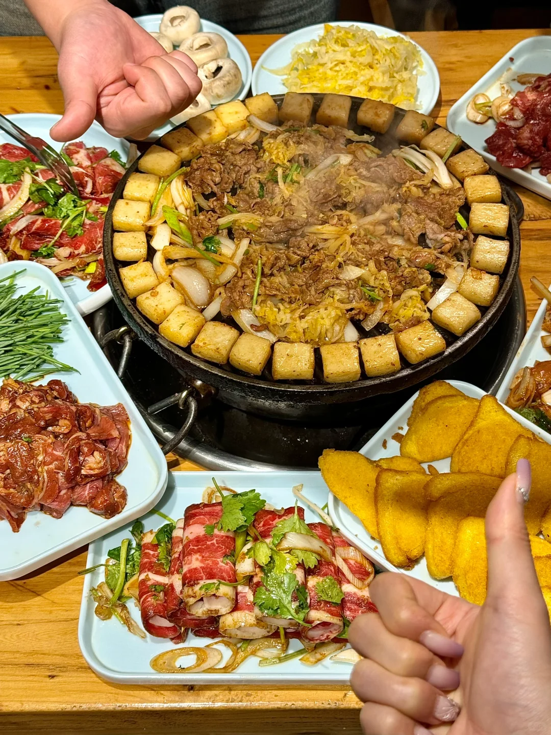 关晓彤没骗我！！北京这家炙子烤肉好好吃！！！！