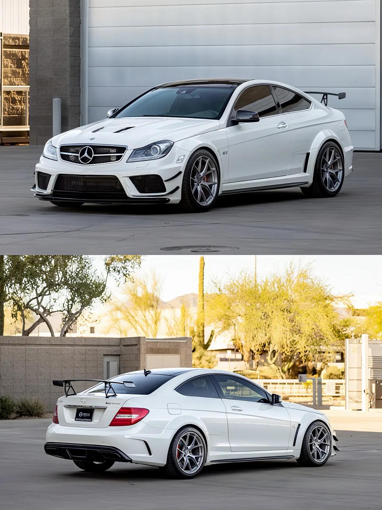 C63 AMG.如果说普通的C63 AMG代表的是那个年代AMG最纯粹、最暴烈的
