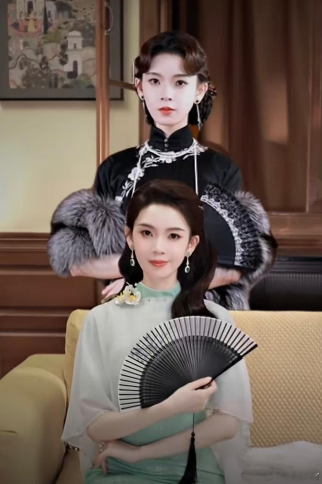 陈瑶黑白霍仙姑合体陈瑶霍仙姑全肯定一柔一厉黑白双面圆满诠释，陈瑶精准拿捏霍仙姑完