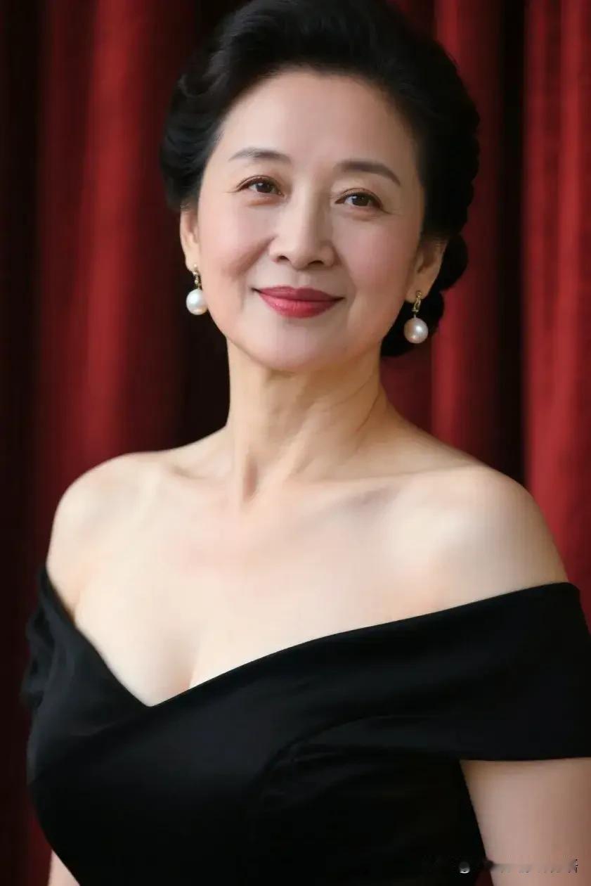 中年女人怎么穿才得体? 
中年女人穿衣得体，
不用太复杂。
像针织衫配半身裙就很