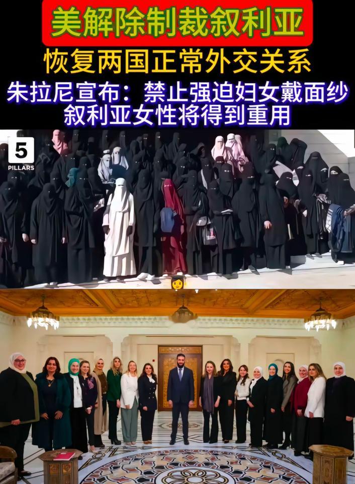 美国在沙特等阿拉伯国家强力的金元外交下，选择给叙利亚一个改造的机会，宣布解除对叙