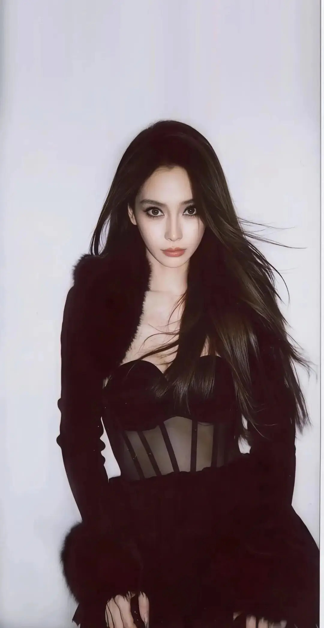 杨颖 黑色性感诱惑