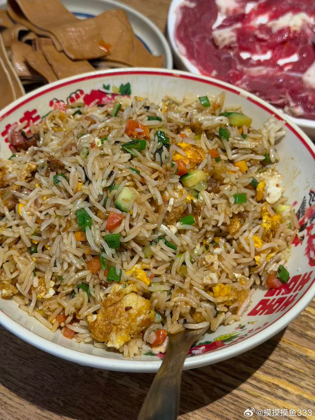 为了一碗蛋炒饭吃火锅