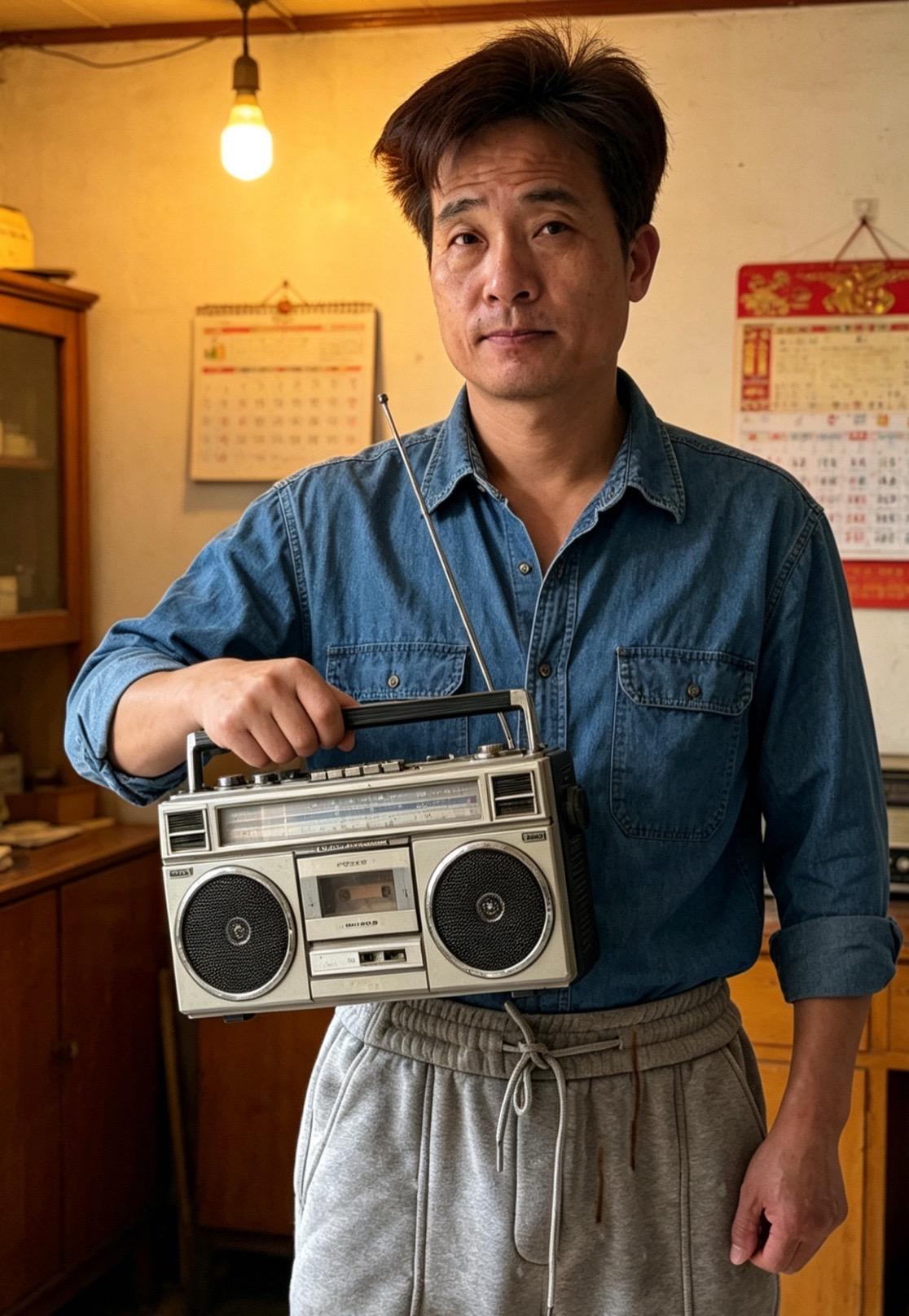来一张80年代的照片  好有感觉哦