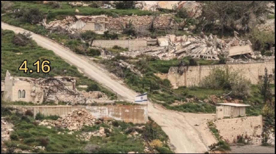 以色列攻入黎巴嫩南部城镇，并升起国旗。
据报道，近日以色列与黎巴嫩在华盛顿举行了