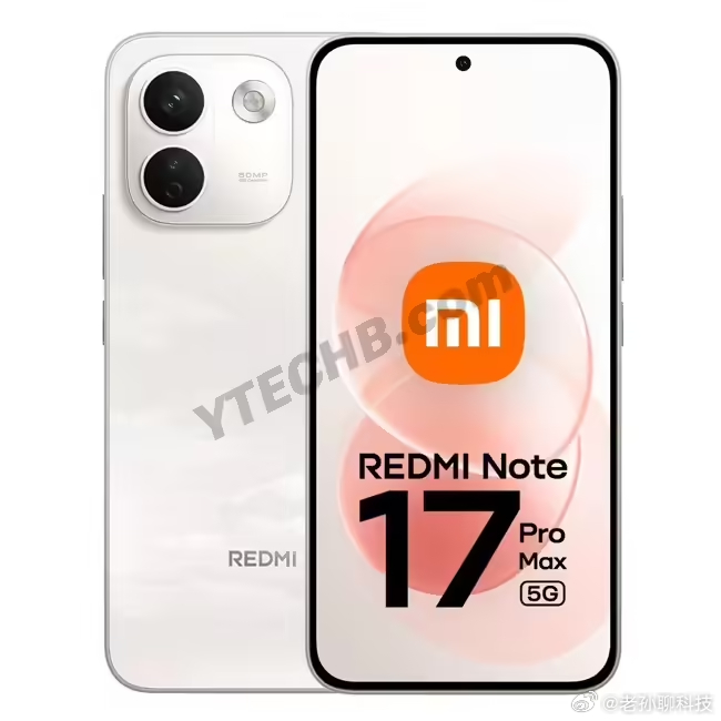 REDMI Note 17 Pro Max 参数如下外观与配色颜色选项：黑色、紫