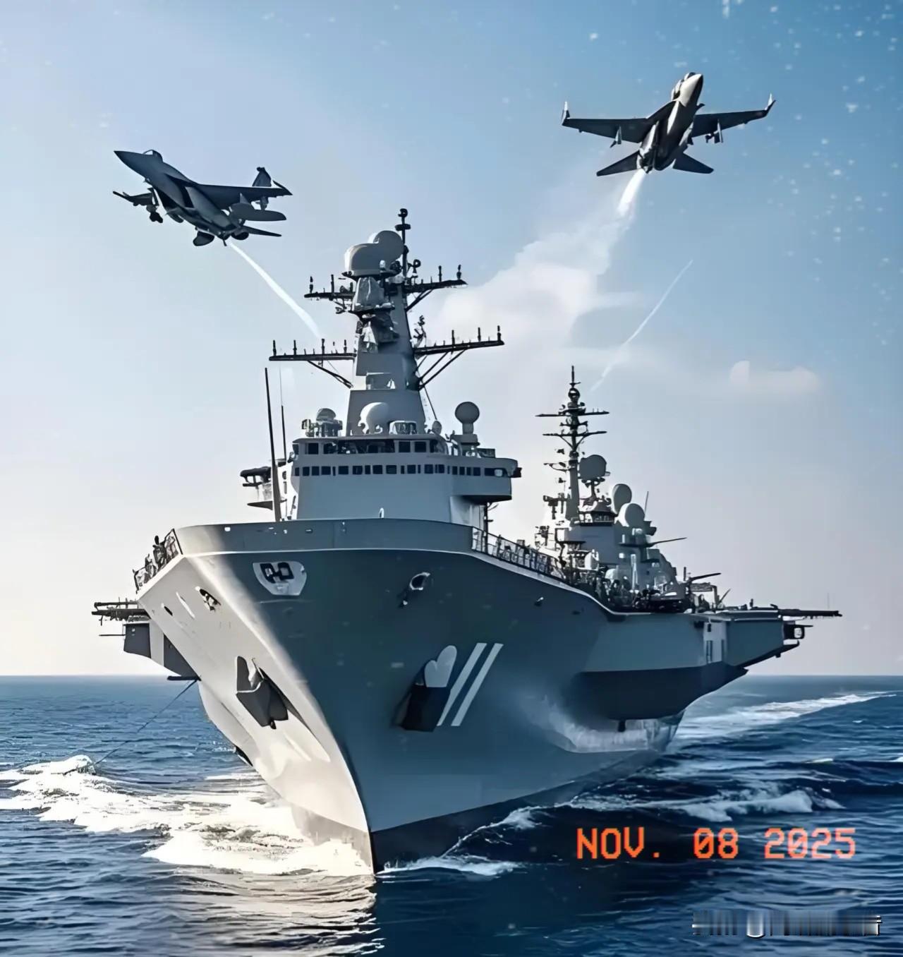 德国媒体报道称，中国的福建舰正式服役，德国媒体也相当重视这条航母，甚至给福建舰竖