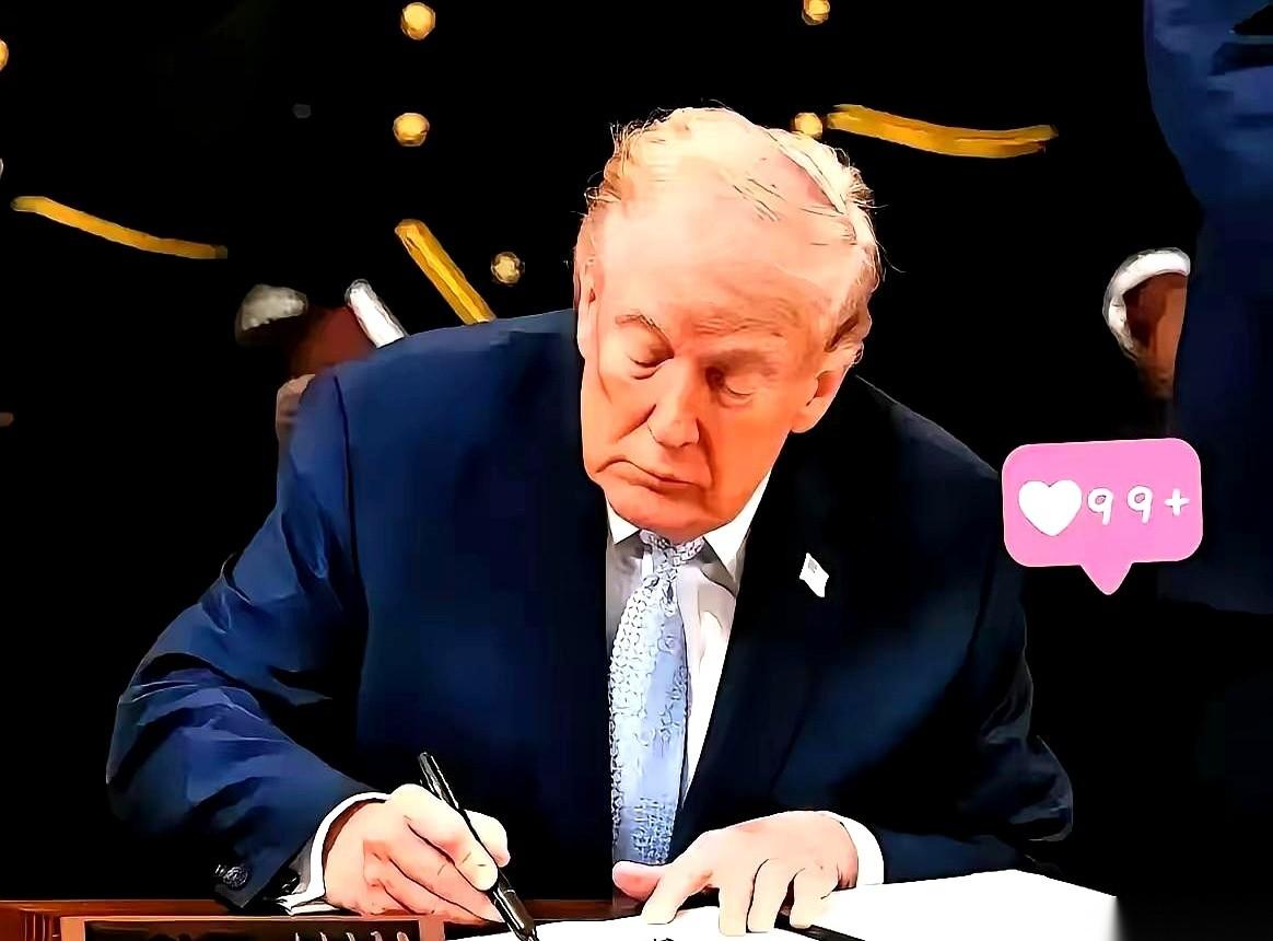 特朗普这事儿，算是玩明白了。
美国财政部一枚公文砸下来：今年6月开印的新版100