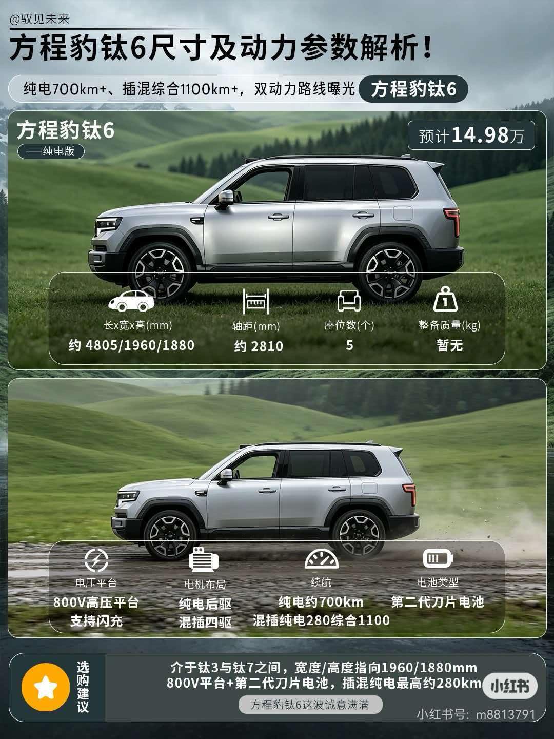 比亚迪钛6，红温的紧凑型方盒子市场又要有新成员了。
车长和去掉小书包的钛7大差不