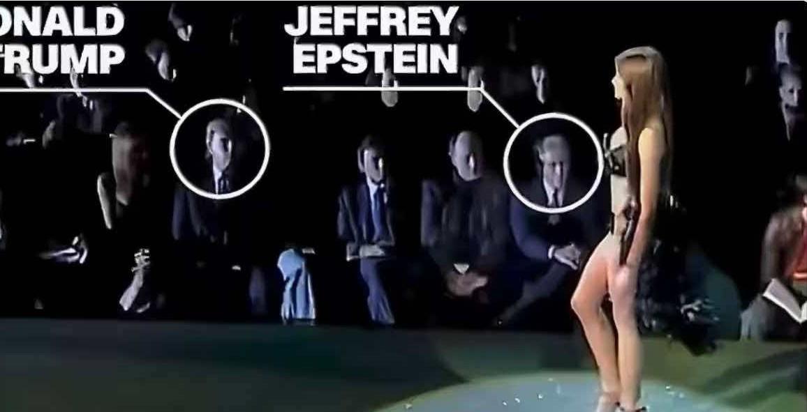 特朗普被戴“绿帽子”了？

当年维密秀现场的画面被曝光，梅拉尼娅和特朗普在爱泼斯