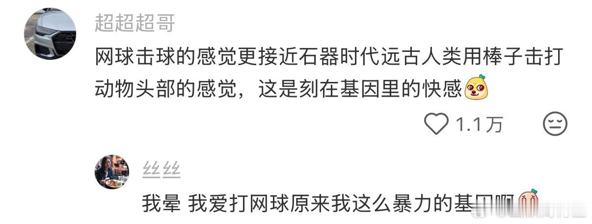 为什么打网球感觉比打羽毛球更爽 ​​​