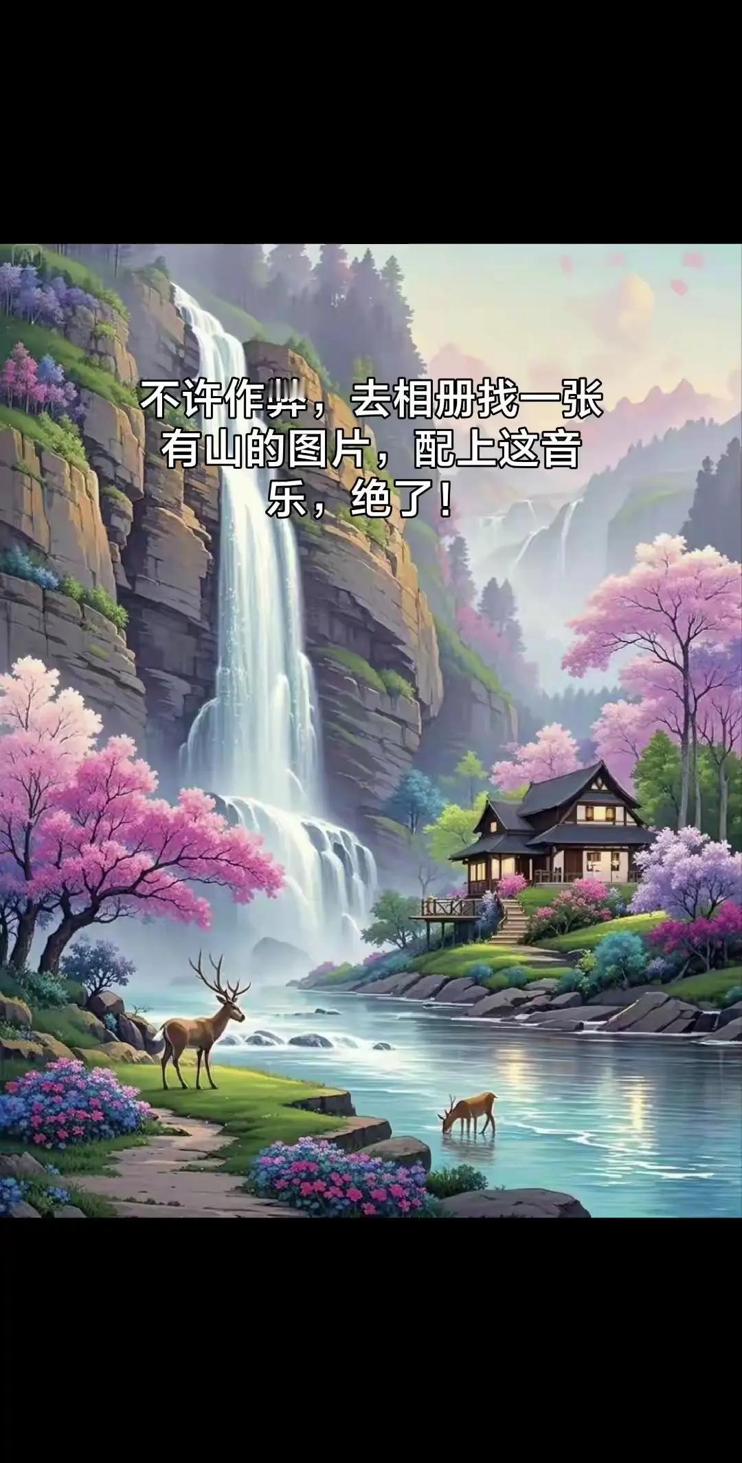 世外桃源人间仙境 山水画中的世外桃源 山水风景