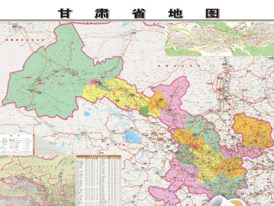 跟着地图，听着视频介绍，身临其境 如意甘肃
 
跟着地图神游如意甘肃，它的版图就