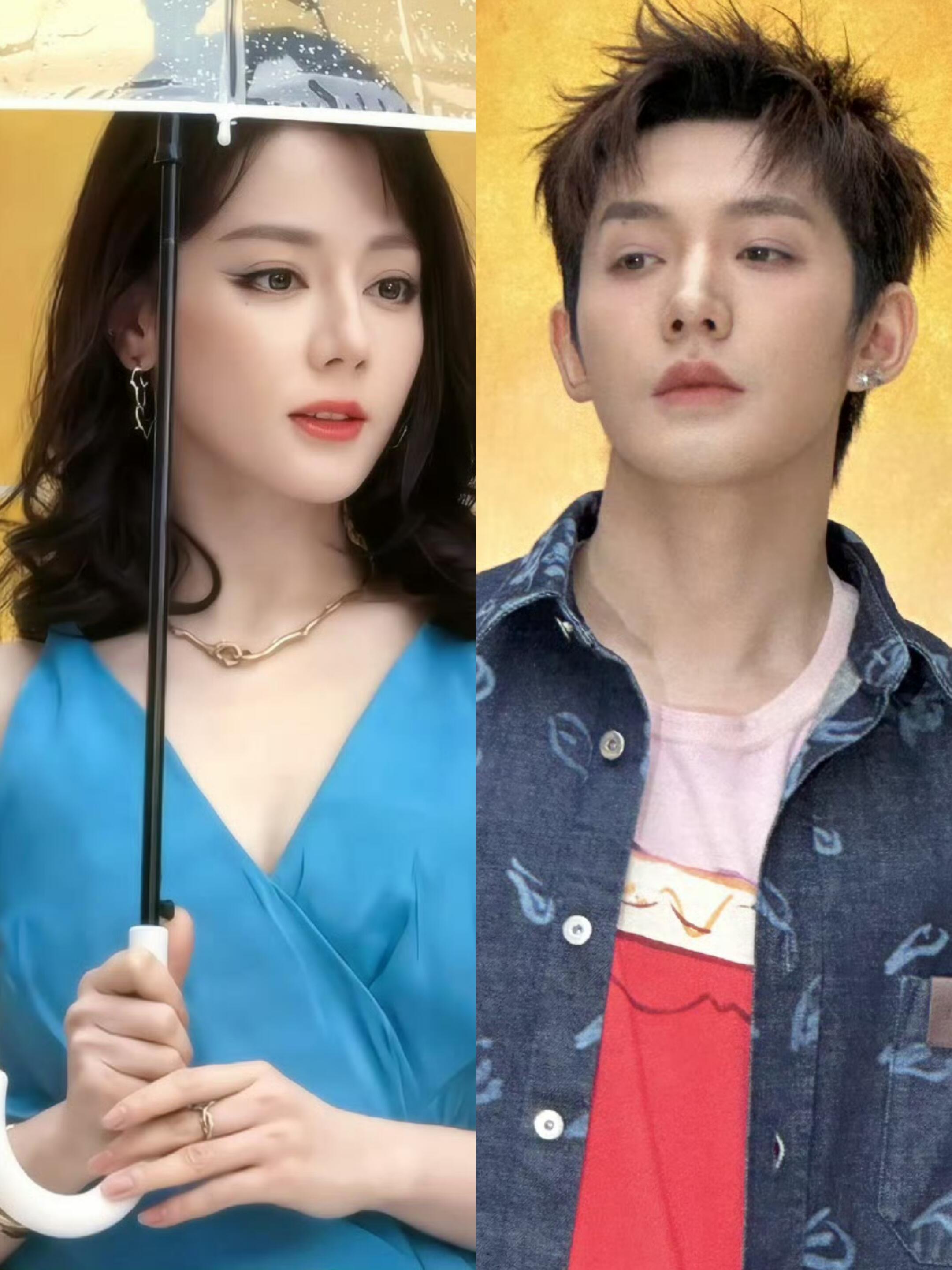 迪丽热巴 邓为 今日Dior线下活动生图！颜值真的是生产力！ 