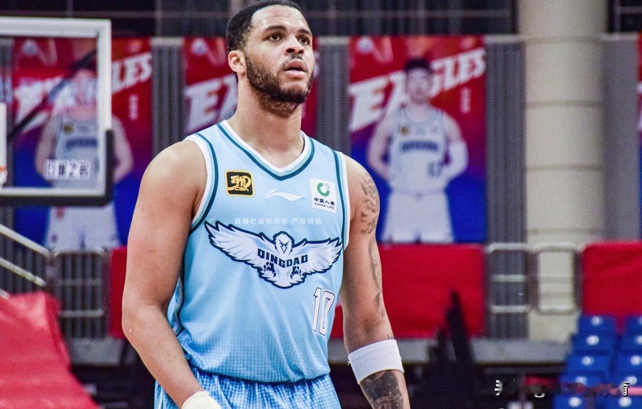 幸好CBA比赛改成40分钟了，不然韦瑟斯庞能得100分！
今天CBA青岛男篮对阵