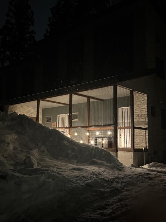 到白马第一天就下大雪