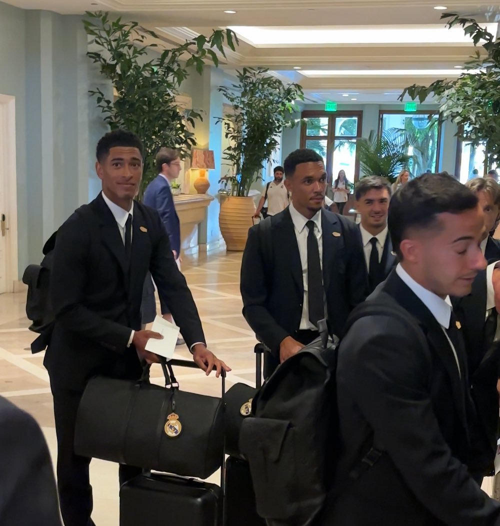 贝林厄姆和阿诺德。2025世俱杯halamadrid ​​​