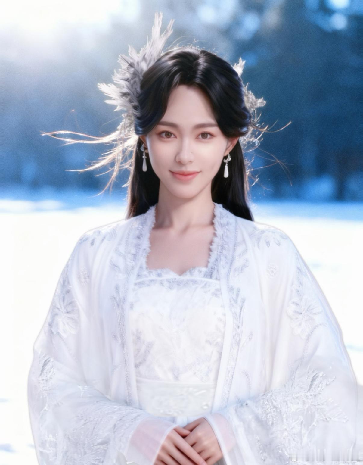 唐嫣在锦绣未央的隐藏造型，可惜因为太仙了换成p2 