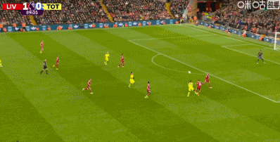 【英超】利物浦1比1热刺利物浦 ▼关键进球：第90分钟，穆阿尼扛开范戴克送助攻，