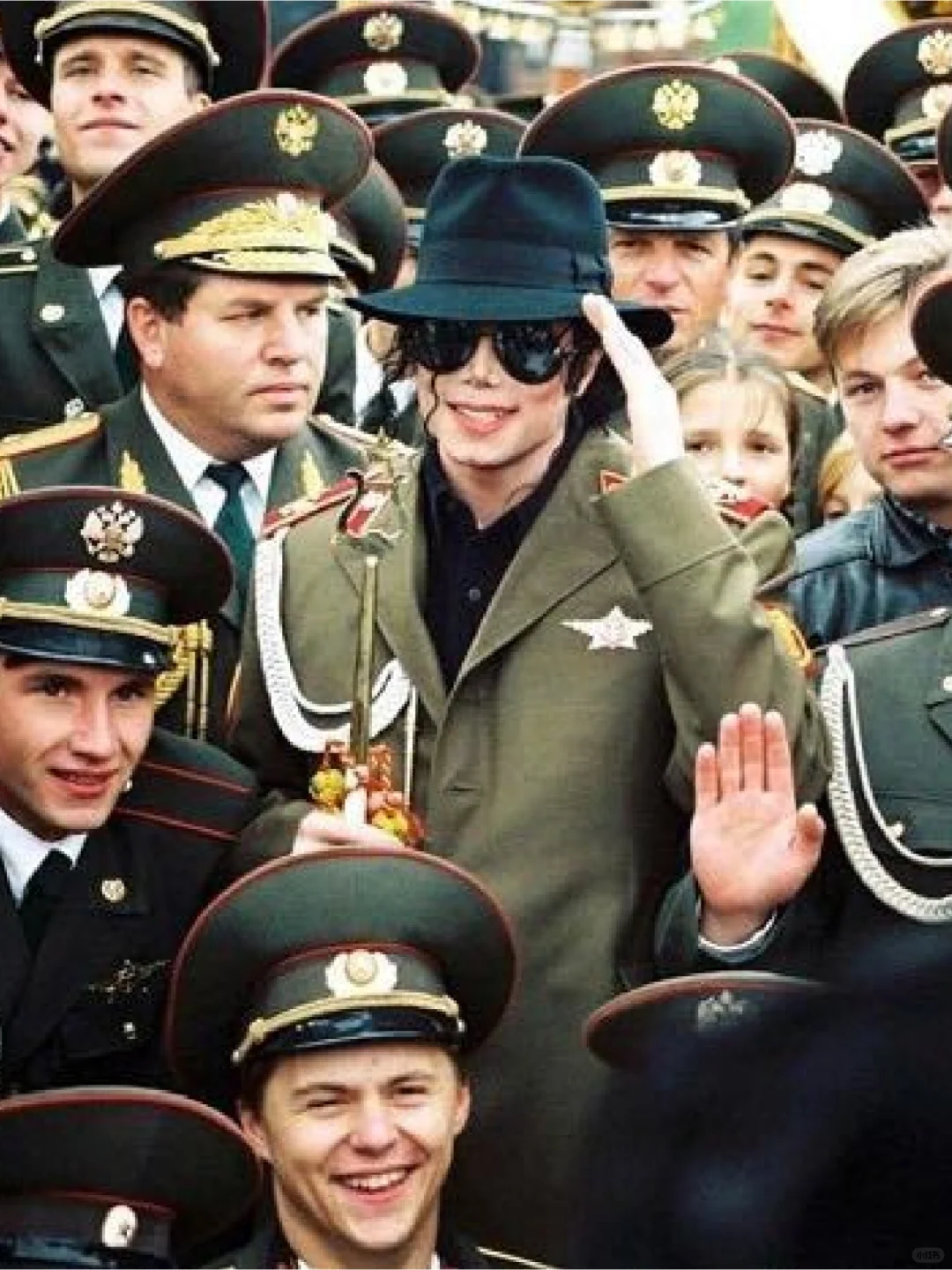 1996年，迈克杰克逊在莫斯科