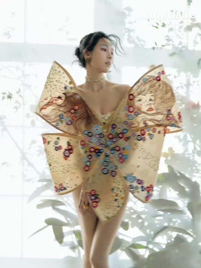 陈都灵花蝴蝶高定好美的🦋公主嘟很好的诠释了陈都灵2025年单抗大女主《雁回时》