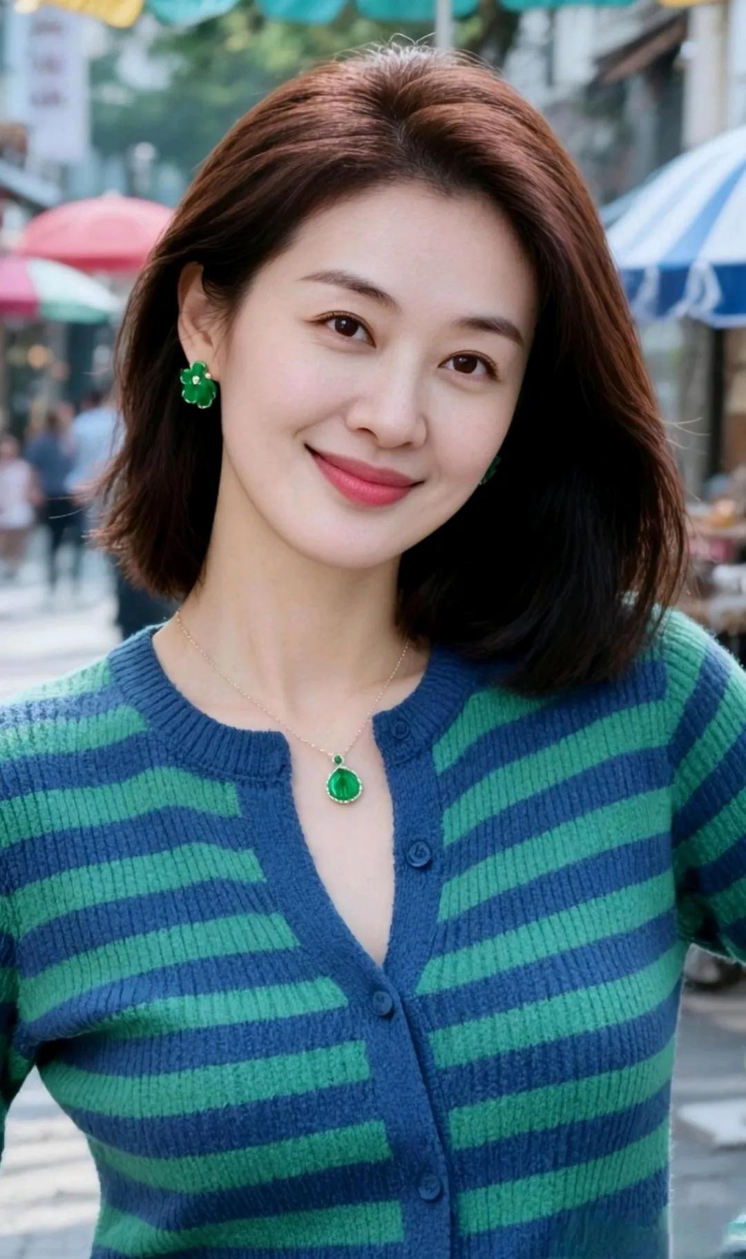 美女笑起来真好看
美女